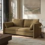Khaki Brown Chenille 3 Seater Sofa – Kennedy 
