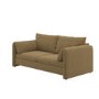 Khaki Brown Chenille 3 Seater Sofa – Kennedy 