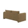 Khaki Brown Chenille 3 Seater Sofa – Kennedy 