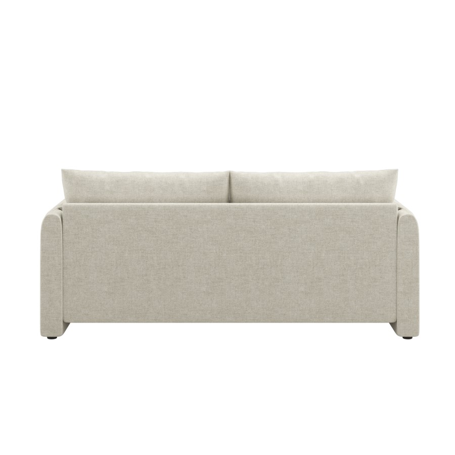 Beige Chenille 3 Seater Sofa – Kennedy