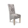 Krista Baroque Mink Pair of Dining Chairs