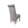 Krista Baroque Mink Pair of Dining Chairs