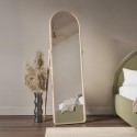 A1/KSS001 ONLY OPENED - Kasper Freestanding Full-Length Mirror in wood