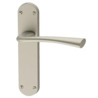 Internal Antique Brass Lever Fire Door Handle with Latch and Hinges Pack - 65mm Latch - Kuban - XL Joinery