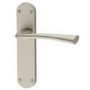 Internal Antique Brass Lever Fire Door Handle with Latch and Hinges Pack - 65mm Latch - Kuban - XL Joinery