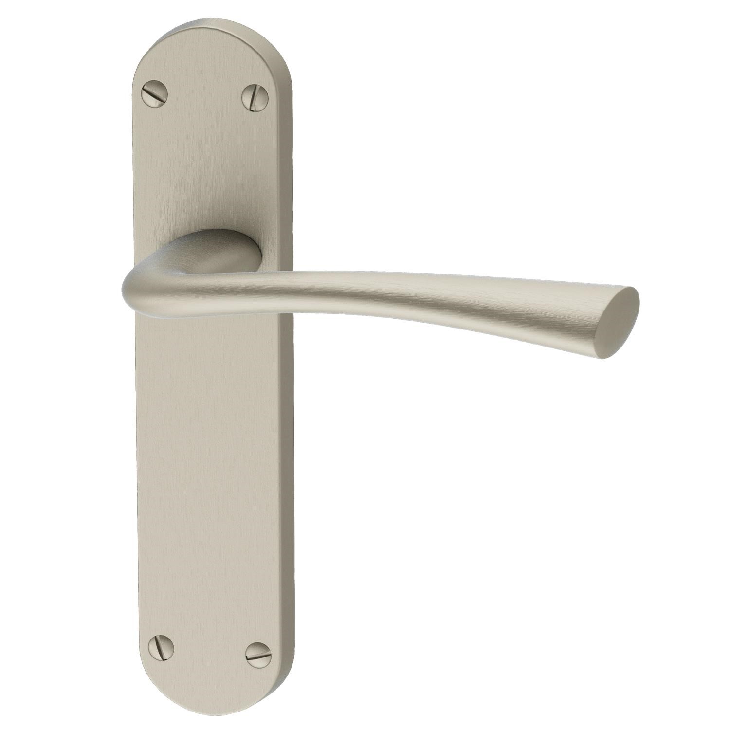 Xl Joinery Gold Internal Antique Brass Lever Door Handle With Latch And Hinges Pack - 65Mm Latch - Kuban