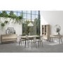 GRADE A1 - Industrial Style Wooden Display Cabinet- Kuta Range