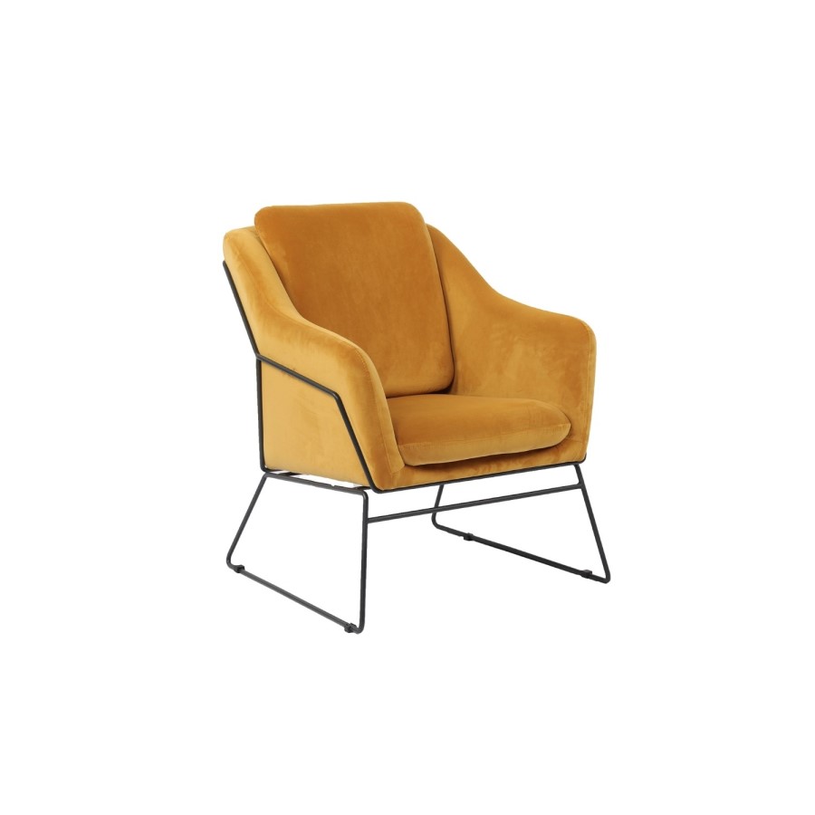 Klaus Yellow Armchair 