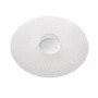 Chrome Ceiling Light with Acrylic Shade - Coco