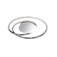 LED Ceiling Light with Silver Spiral - Opus