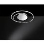LED Ceiling Light with Silver Spiral - Opus