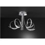 WOFi LED Chrome Cyrano Ceiling Light in Art Design
