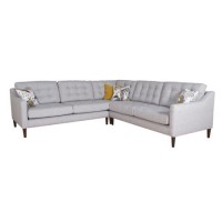 Buoyant Tizzy Grey 6 Seater Corner Sofa