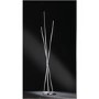 Floor Lamp with Chrome Cross Over Design - Camp
