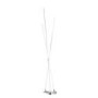 Floor Lamp with Chrome Cross Over Design - Camp