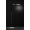 Silver Floor Lamp with Extendable Neck - Lou