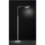 Silver Floor Lamp with Extendable Neck - Lou
