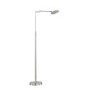 Silver Floor Lamp with Extendable Neck - Lou