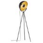 Tripod Floor Lamp with Matt Black Finish - Mona