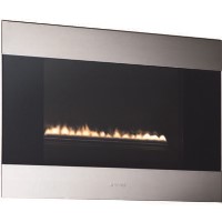 Smeg L23CLP Classic Landscape LPG Gas Wall Fire in Stainless Steel