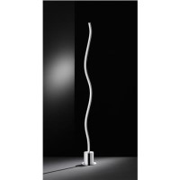 WOFi LED Floor Lamp in Chrome - Medium - Linee Range