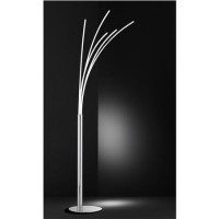 Floor Lamp in Chrome with 5 LED Lights - Linee  Floor Lamp in Chrome with 5 LED Lights - Linee