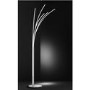 Floor Lamp in Chrome with 5 LED Lights - Linee