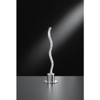 WOFi LED Table Lamp with Chrome & Glass Finish - Ammari Range