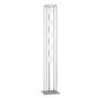 Floor Lamp in Matt Nickel with 5 Lights - Aurelia