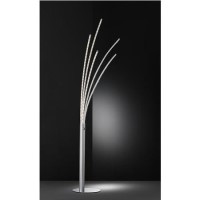 LED Floor Lamp with 5 Lights & Glass - Ammari 