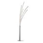LED Floor Lamp with 5 Lights & Glass - Ammari 