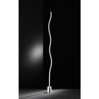 Tall Floor Lamp with Chrome LED - Linee