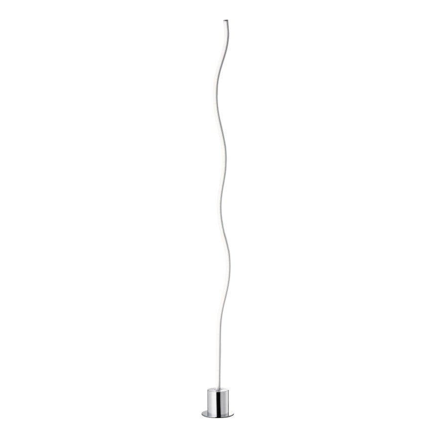 Tall Floor Lamp with Chrome LED - Linee