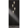 Floor Lamp in Black & Gold with 4 Lights - York