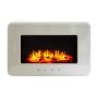 Smeg Modern Wall Mount Electric Fire - Cream