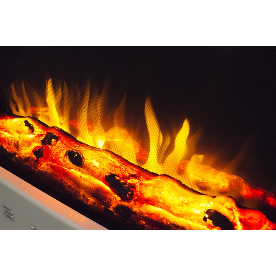 GRADE A1 - Smeg L30FABECR 50's Style Electric Landscape Fire Cream