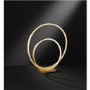 Gold Table Lamp with LED Loop - Loris