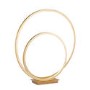 Gold Table Lamp with LED Loop - Loris