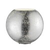 Table Lamp with Crackled Silver Finish - Fara