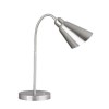 GRADE A1 - Desk Lamp in Chrome &amp; Flexible - Maurice