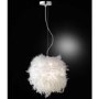 Feather Pendant Light in White - WOFi