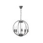 Grey Pendant with 5 Candle Lights - Valetta