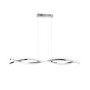 LED Ceiling Light with  Chrome Twist Design - Idana 