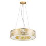 Gold Pendant Light with Speckled Effect - Leika