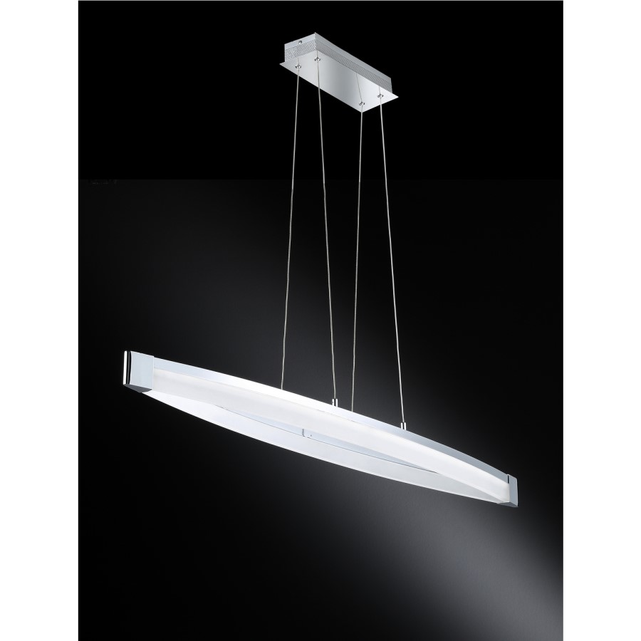 LED Pendant Light in Chrome - Vannes