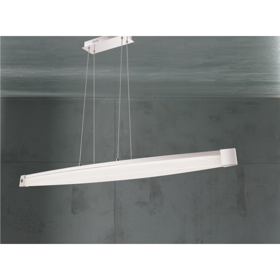 LED Pendant Light in Chrome - Vannes