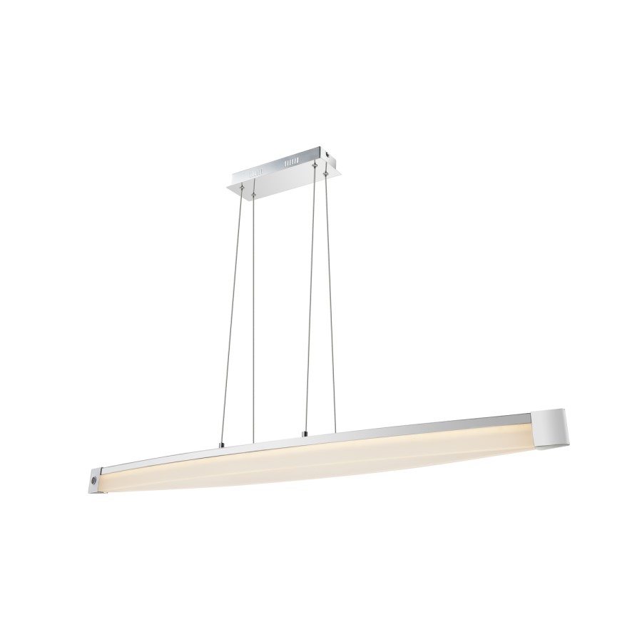 LED Pendant Light in Chrome - Vannes