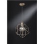 Gold Pendant Light with Caged Design - Girona