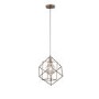 Gold Pendant Light with Caged Design - Girona