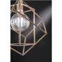 Gold Pendant Light with Caged Design - Girona
